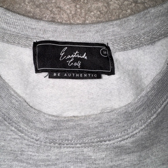 Eastside Golf Crewneck Sweater Grey, Medium - Picture 5 of 7
